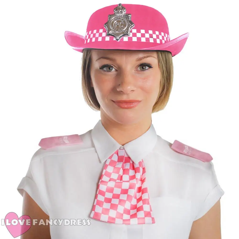 POLICE MEN/'S,POLICE WOMEN/'S LADIES COPPER HAT ADULTS FANCY DRESS COSTUME CAP HAT