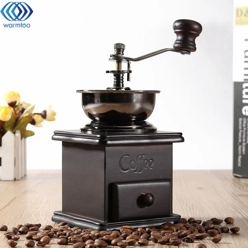 Buy Mini Vintage Coffee Grinder Hand Coffee Bean