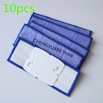 

10pcs high quality Washable wet sweeping Pad mopping pads for Replacement iRobot Braava Jet 240 241