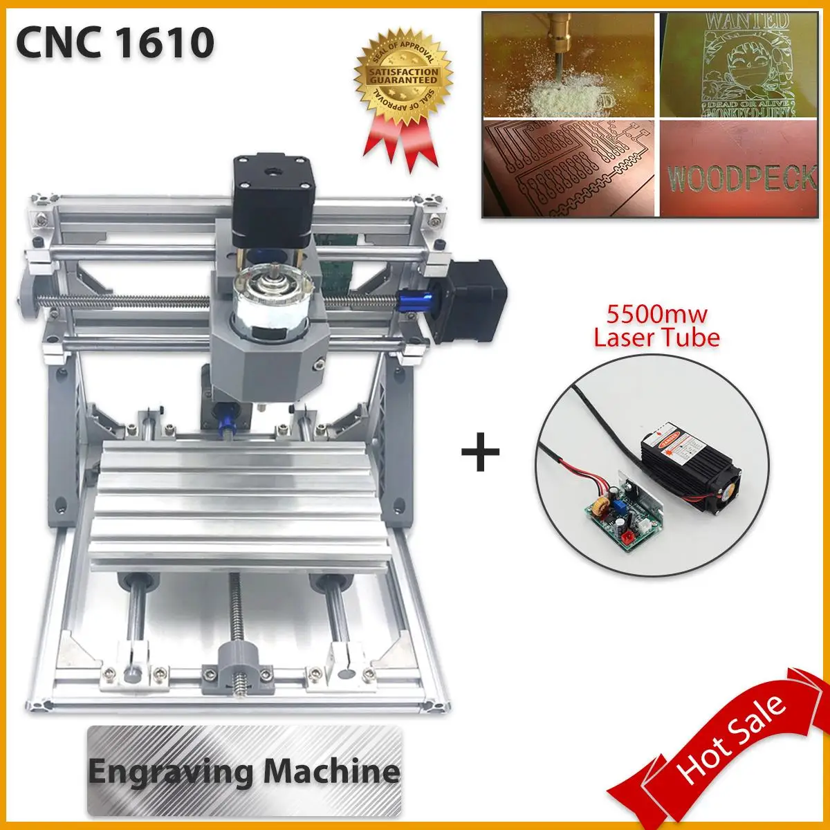 

DIY CNC 1610 5500mw/2500mw/500mw Engraving Machine Wood Carving Machine Best Advanced Toys Mini Pcb Milling Machine CNC Router