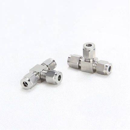 

304 Female Branch Tees,Pipe Compression Fitting,Stainless Steel Tube Compression Fittings
