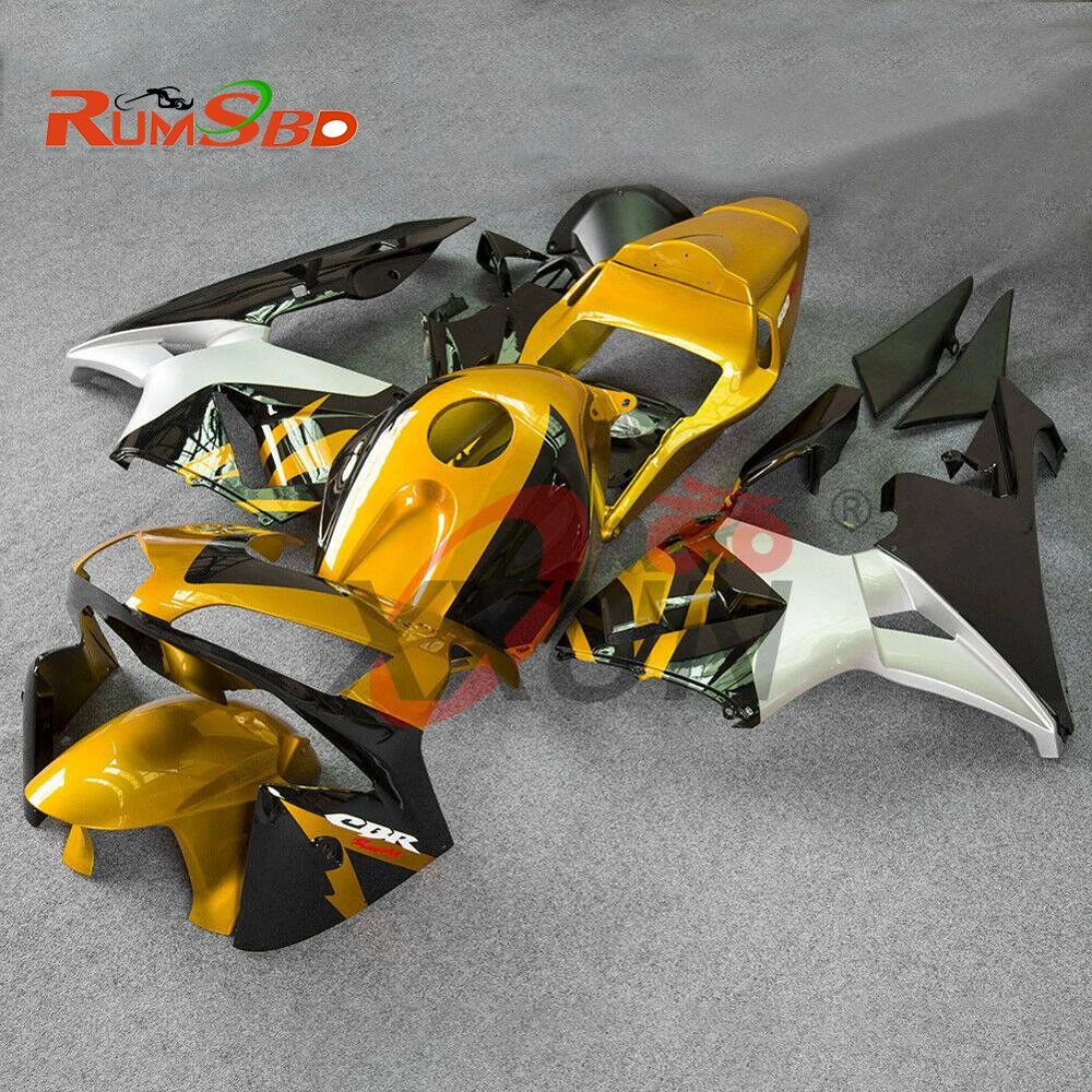 

Injection Fairing for Honda CBR600RR 2003 2004 Complete Bodywork Kit CBR 600 RR 600RR F5 Accessories Plastic Gold Black Silver
