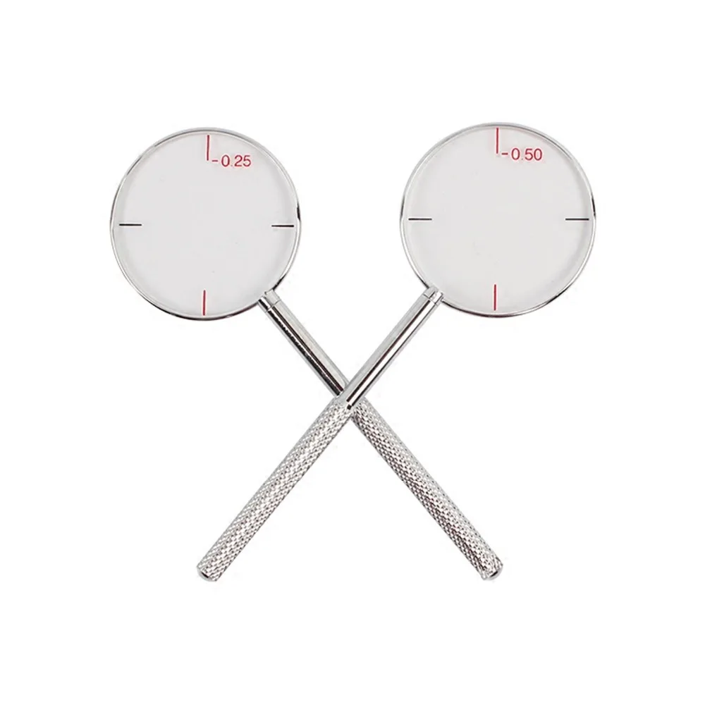 

Cross Cylinder Lens JCC -0.25 -0.50 Optical Astigmatism Lens 1 pcs