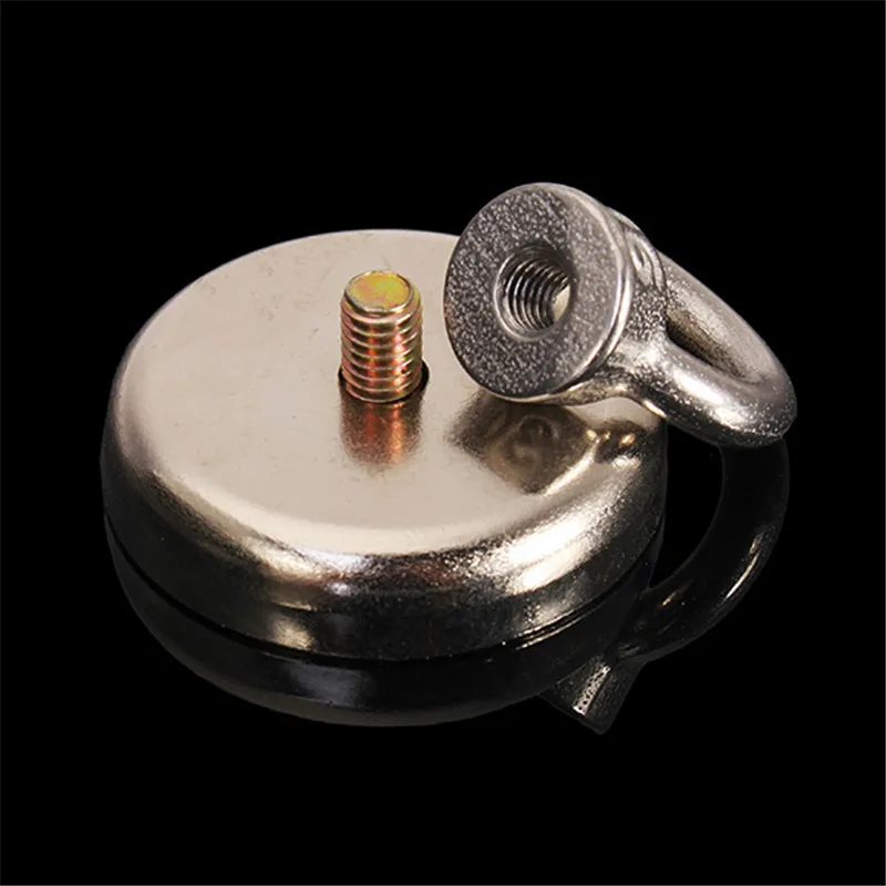 M6 резьба 304 кольцо N35 30 кг 42x38,5 мм Eyebolt магнит сильный магнит Спасательный Инструмент