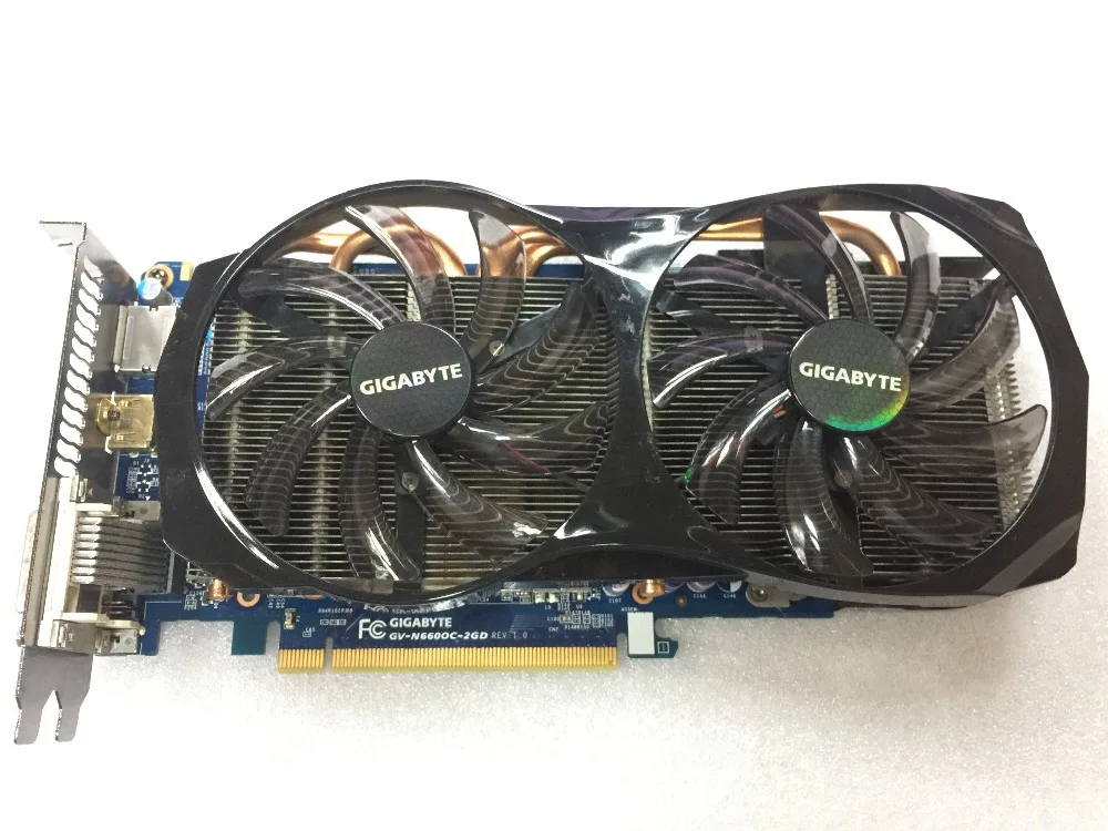 Видеокарта для GIGABYTE оригинальная видеокарта nVIDIA Geforce GTX660 2 Гб 192 бит GDDR5 видеокарты