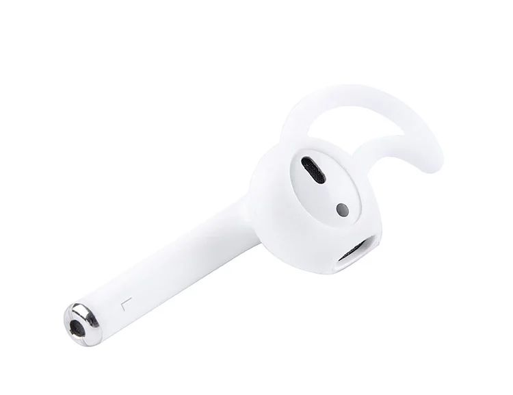 3000x Мягкие силиконовые наушники крючки для Apple Airpods и Earpods чехол для iPhone чехлы для наушников ушные вкладыши Крюк Белый