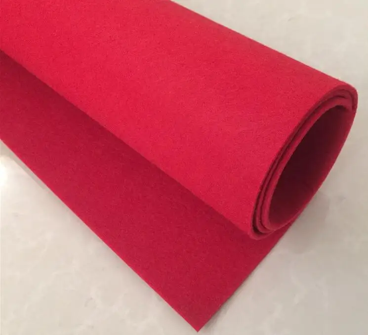 Non woven fabric red carpet wedding carpet non woven fabric in Fabric
