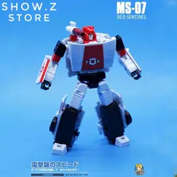 [Show. Z магазин] MechFansToys MFT мех вентиляторы игрушечные лошадки MS-07 MS07 красный Sentinel Red Alert трансформации фигурку