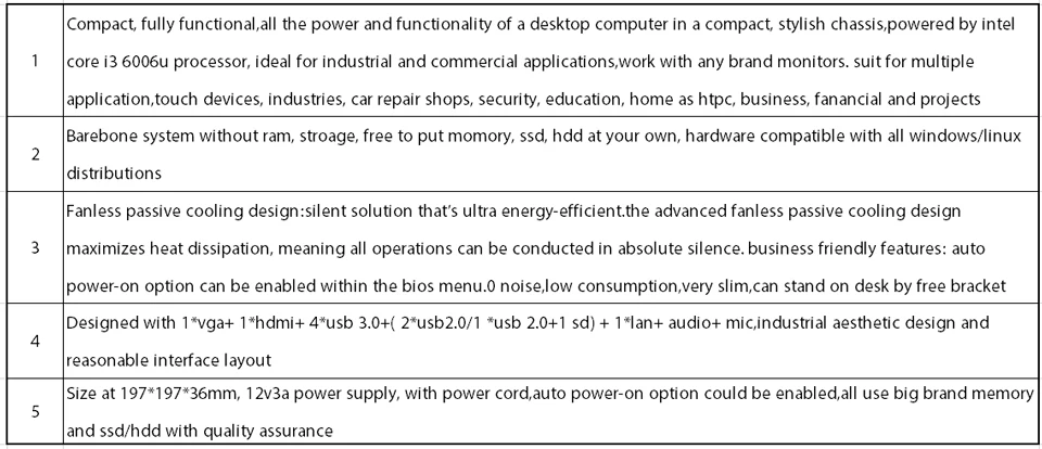 HUNSN-BM01-I3-6006U-(04)