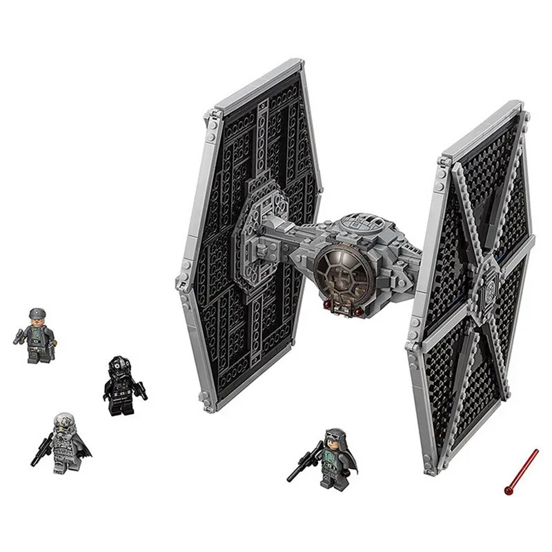 

BELA 10900 Star Series Wars Imperial TIE Fighter Model Figure Blocks Compatible Legoe Construction Building Toys For Children