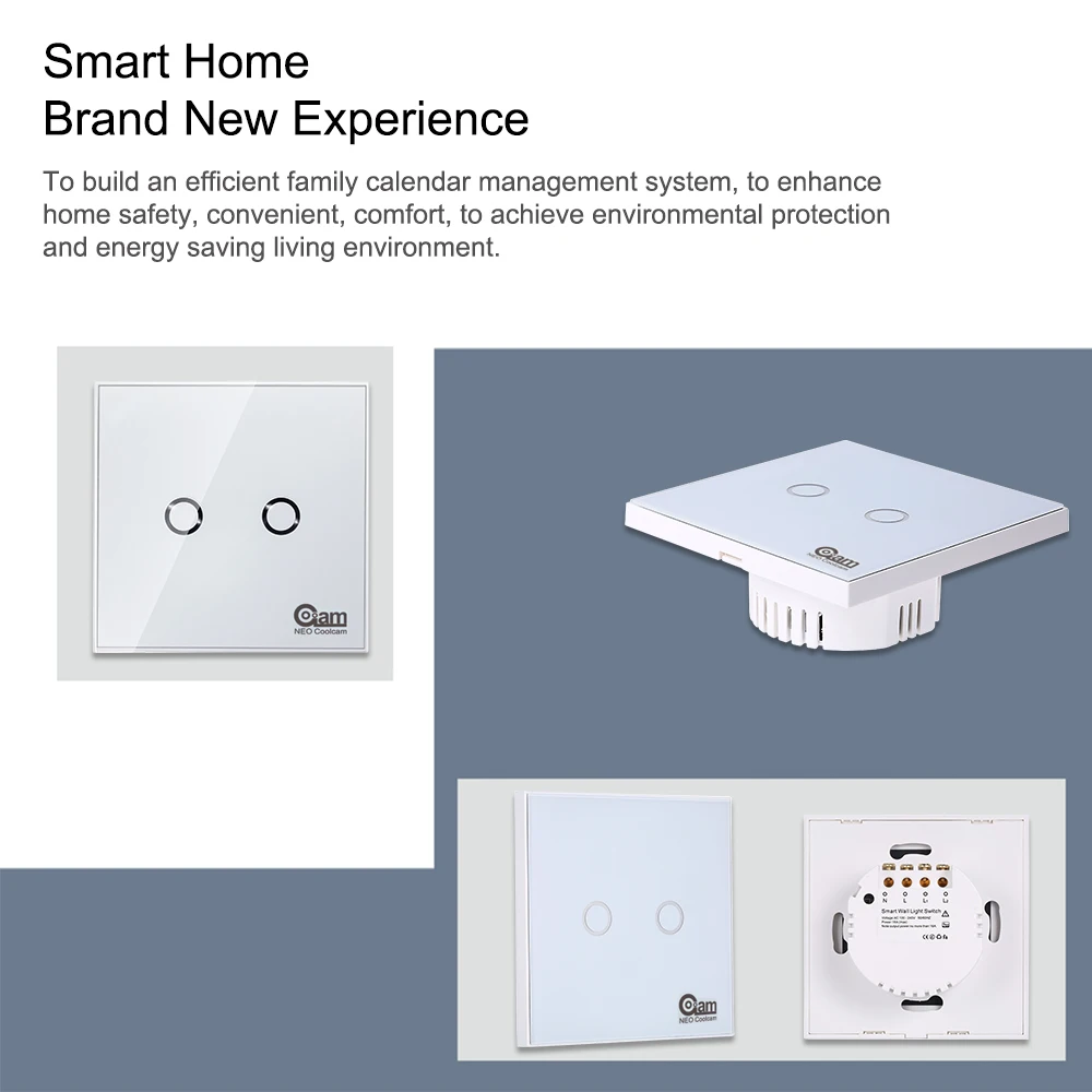 Acts As A Standard Wall Switch For Convenience The Switch