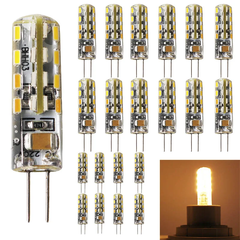 20x Lampada LED G4 Lamp 220V 2.5W AC220V G4 LED bulb 32 SMD 3014