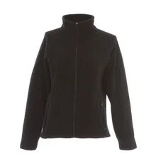 Флисовые женские Рабочие Длинные молнии черные