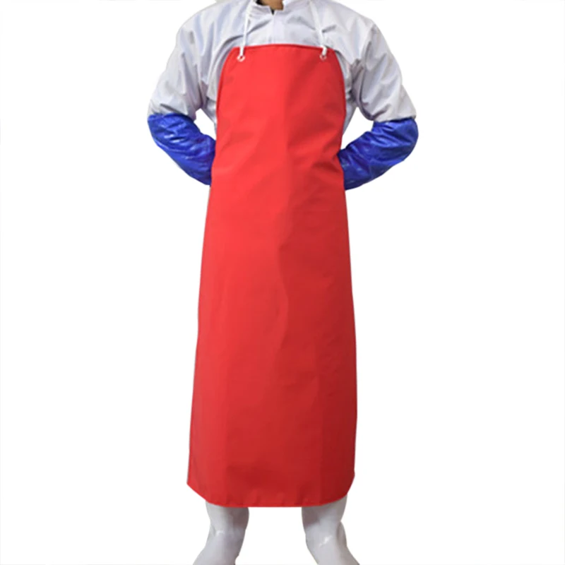 Men Women Anti Oil Apron Butcher Cooking Apron Waterproof