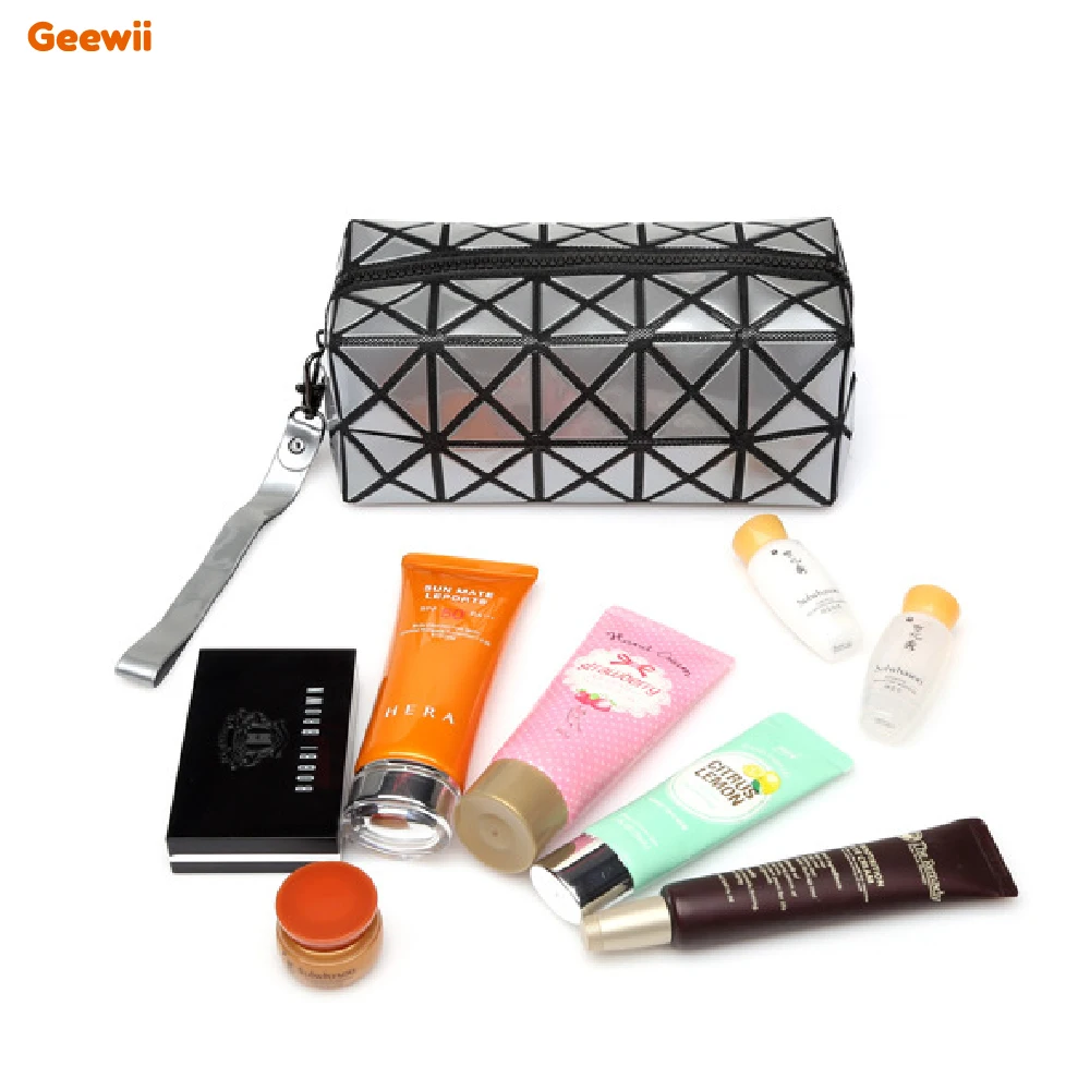 Geewii 2019 Новая женская косметичка туалетные модные красочные геометрические