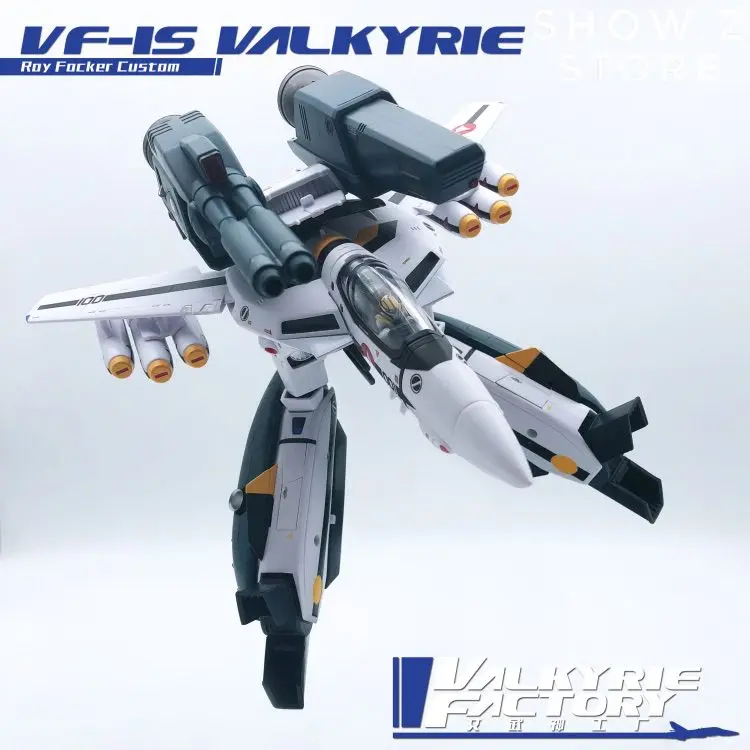 [Show. Z Store] Valkyrie Factory VF 1/60 1S VF1S Macross Roy Fokker специальная версия полностью окрашенная