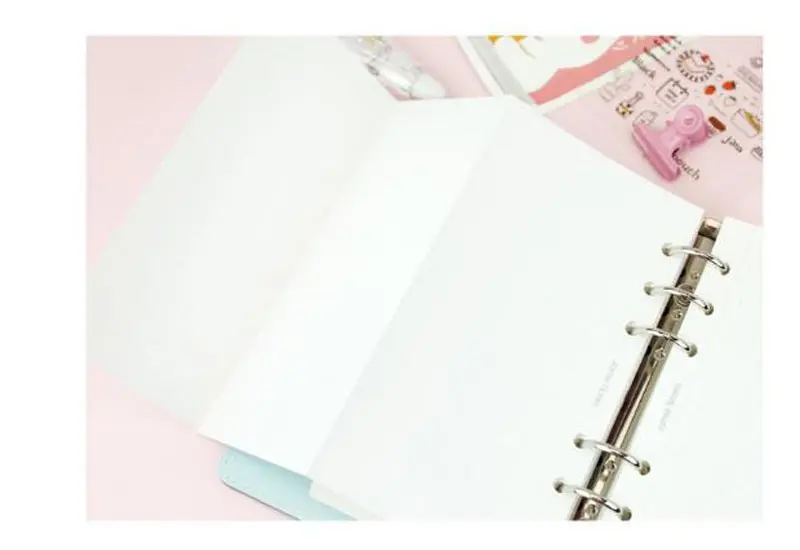 Yiwi 20 Sheets Grid A5/A6 Spiral Notebook Filler Paper For Filofax Diario Planner Inner Pages Of Replacement Office