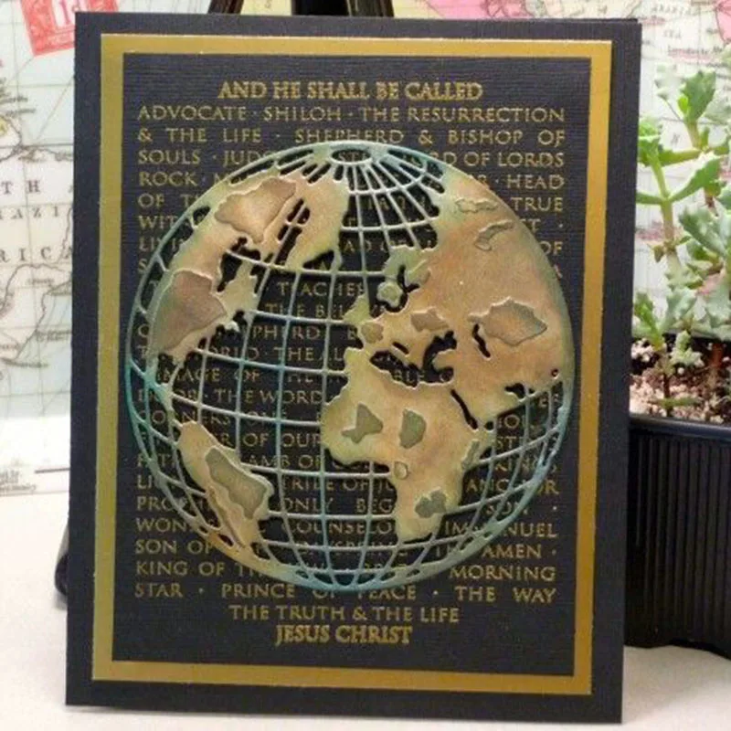 

Earth Etching metal cutting die carbon steel die for DIY Scrapbooking/Card Making/Fun Decoration Supplies