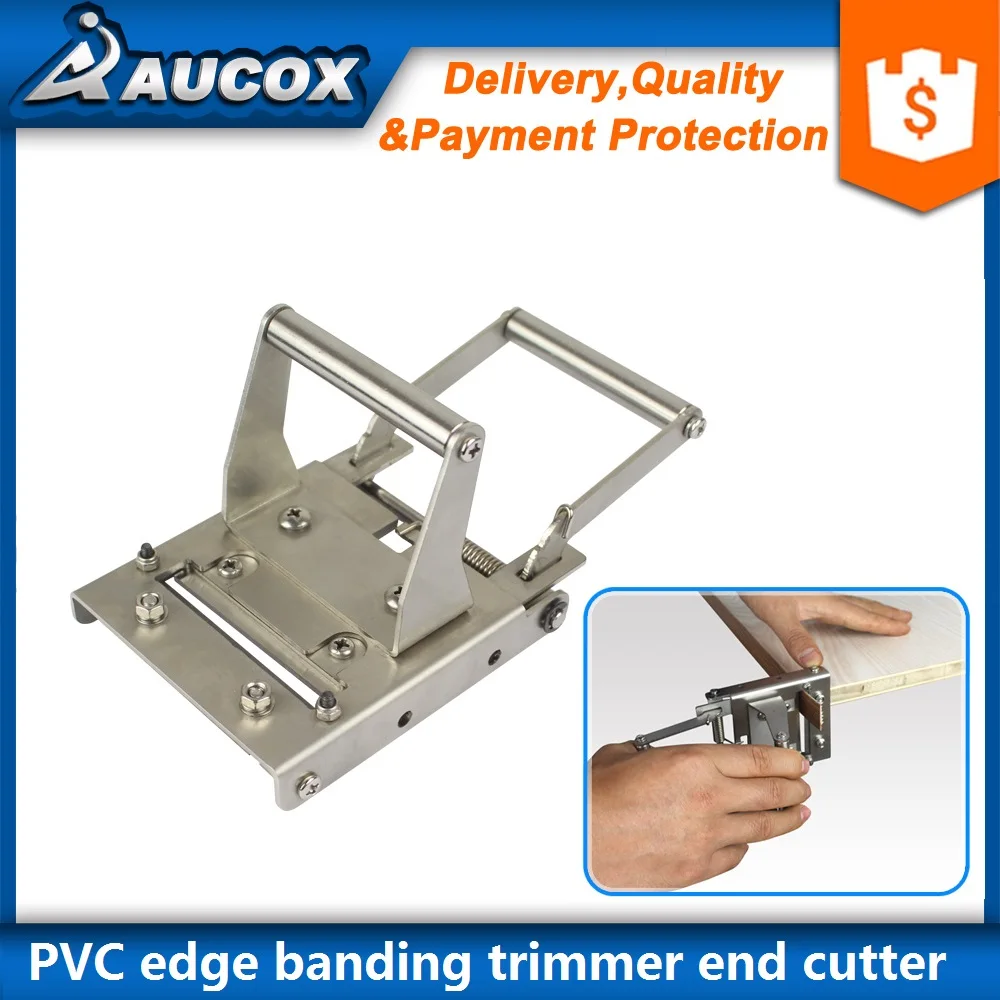 

M0C55 stainless steel portable edge banding edge trimmer end cutter cutting for straight,round finished