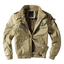 Зимняя модная куртка из искусственного меха с длинным рукавом и карманом на молнии мужская теплая верхняя одежда