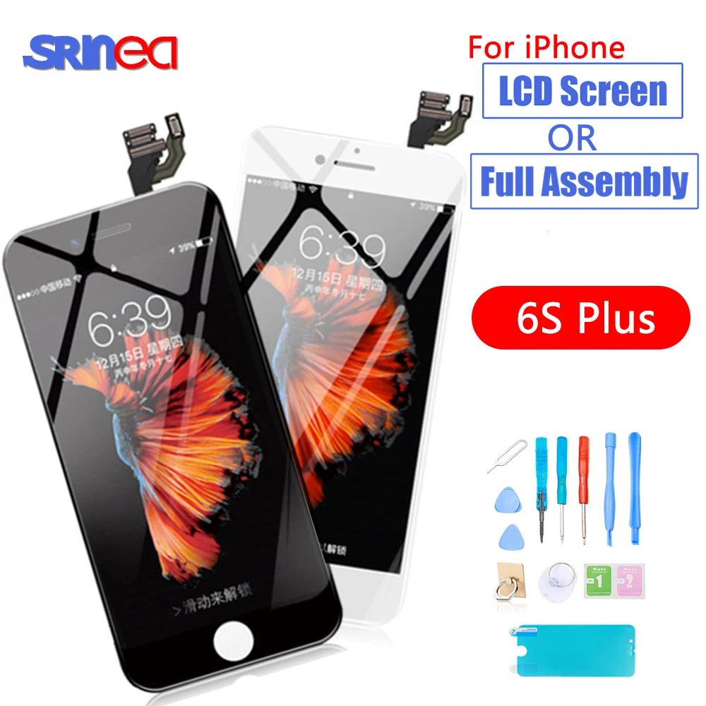 

AAAA Original LCD Screen For iPhone 6s Plus LCD Screen And Digitizer Assembly 6 S Plus 6SP A1634 A1687 A1699 LCD Display Touch