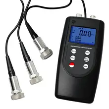 Многоканальный Виброметр, пьезоэлектрический преобразователь датчика 10 Гц~ 10 кГц частота скорость ускорение смещение датчик