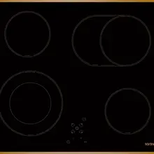 Электрическая варочная панель Korting HK 6205 RN