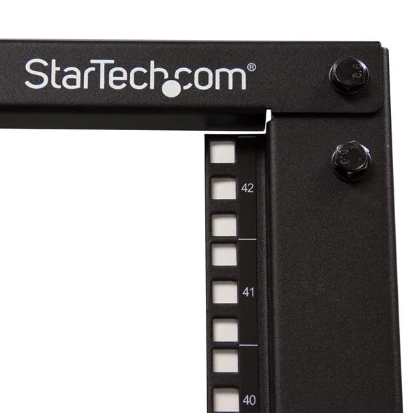 StarTech.com 42U Регулируемая глубина открытым рамку 4 поста Server шкафа плоский пакет