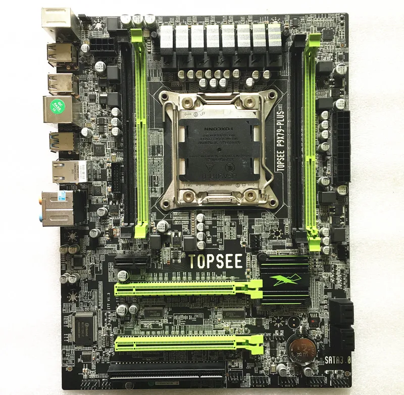 Материнская плата X79 2011 б/у OEM поддержка Xeon LGA2011 V1 V2 130 Вт ЦП (вместо P9X79 LE WS PRO PLUS GD45)|x79