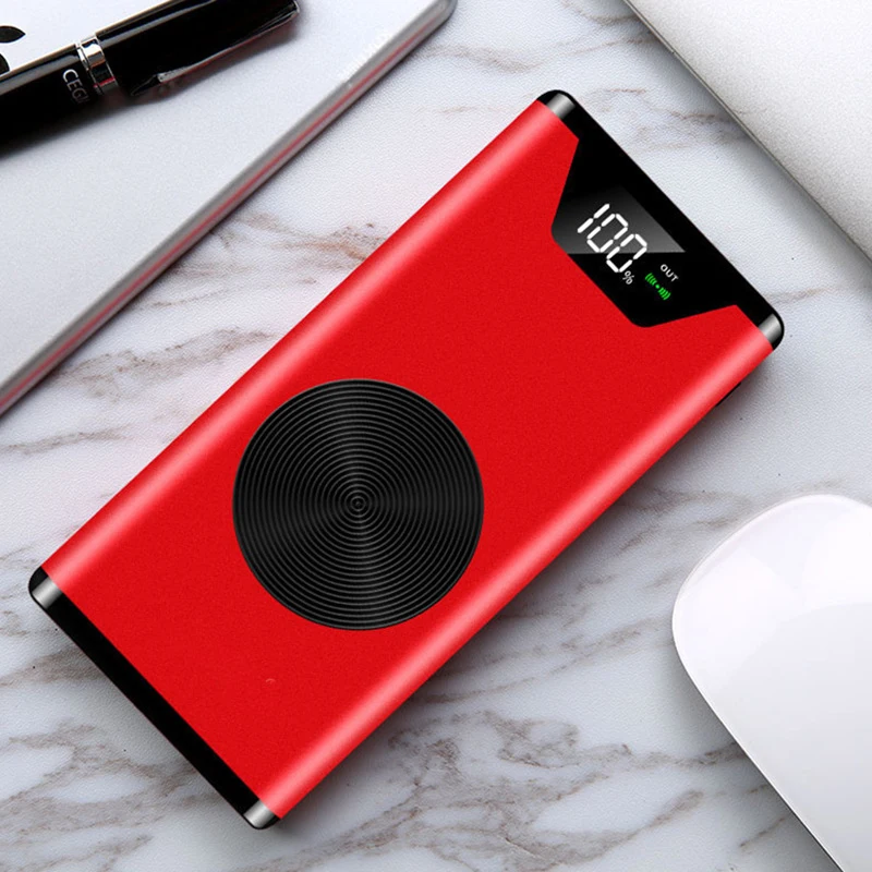 20000mAh Wireless Charger Power Bank External Battery Bank Digital Display Powerbank Portable Wireless Charger for Xiaomi 20000mAh Wireless Charger Power Bank External Battery Bank Digital Display Powerbank Portable Wireless Charger for Xiaomi