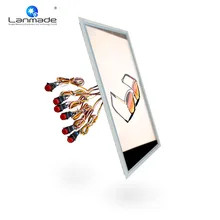 21,5 Дюймов открытая рамка USB рекламный дисплей до 6 шт Красная Пластиковая светодиодная Кнопка вывеска