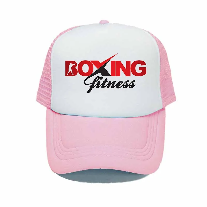 Для женщин и мужчин Kick Boxing летняя кепка-бейсболка бокс фитнес Бейсболка Спорт Pugilism Boxer Fans Trucket hats YY303 - Цвет: YY30327
