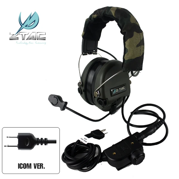 

Z Tactical ZSordin Third-generation Noise Reduction Canceling Electronic Sound Pickup Headset Z111 With Supporting Standards PTT