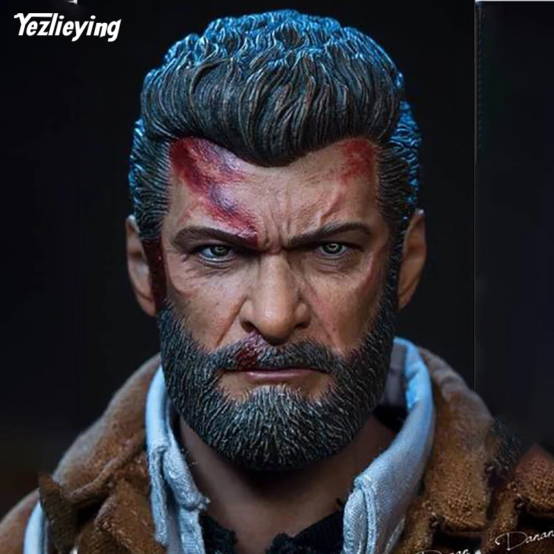 

Onetoys 1/6 Scale Accessories Head Sculpt Carving Male Wolverine 3 Rogan War damage edition Model Fit 12 Inch Soldier Hottoys