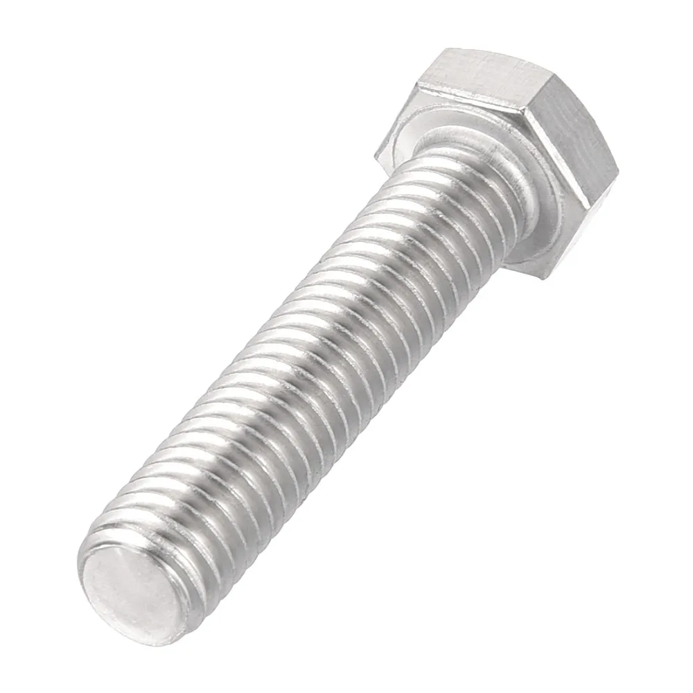 

UXCELL 5Pcs 3/8-16x1-3/4'' 304 Stainless Steel Hex Head Screw Bolts Fastener Home Office Appliance Fasteners Hardware Bolts