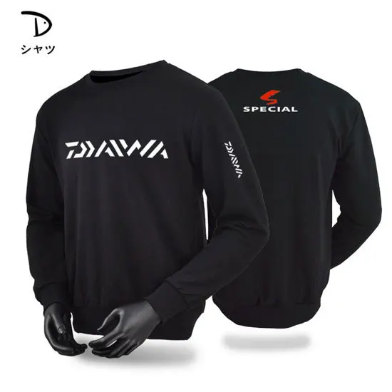 DAIWA Летний стиль короткий рукав Открытый Рыбалка Костюмы дышащий анти быстросохнущая Рыбалка одежда Рыбалка Спортивные футболки