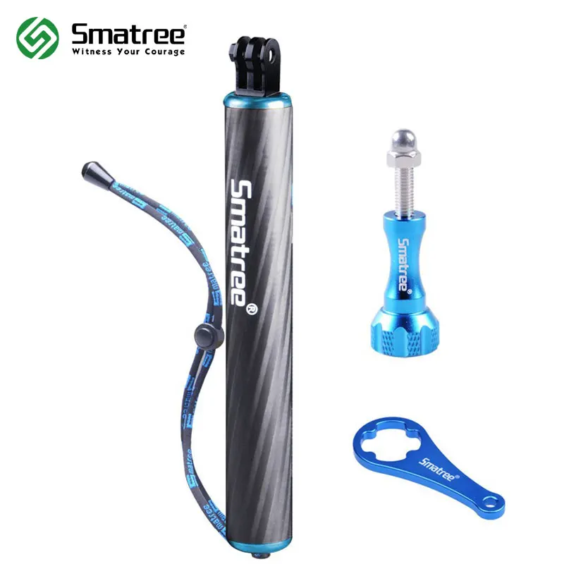 

Smatree SmaPole F1 Waterproof Floating Selfie Stick Carbon Fiber Hand Grip for GoPro Hero 5/4/3+/3/2/1