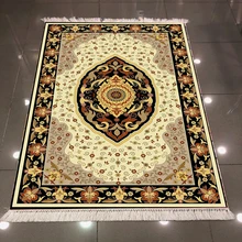 Else Желтый Черный Оранжевый персидский Этническая Аутентичные 3d принт, микроволокно Нескользящие сзади моющиеся декоративные Kilim области ковры