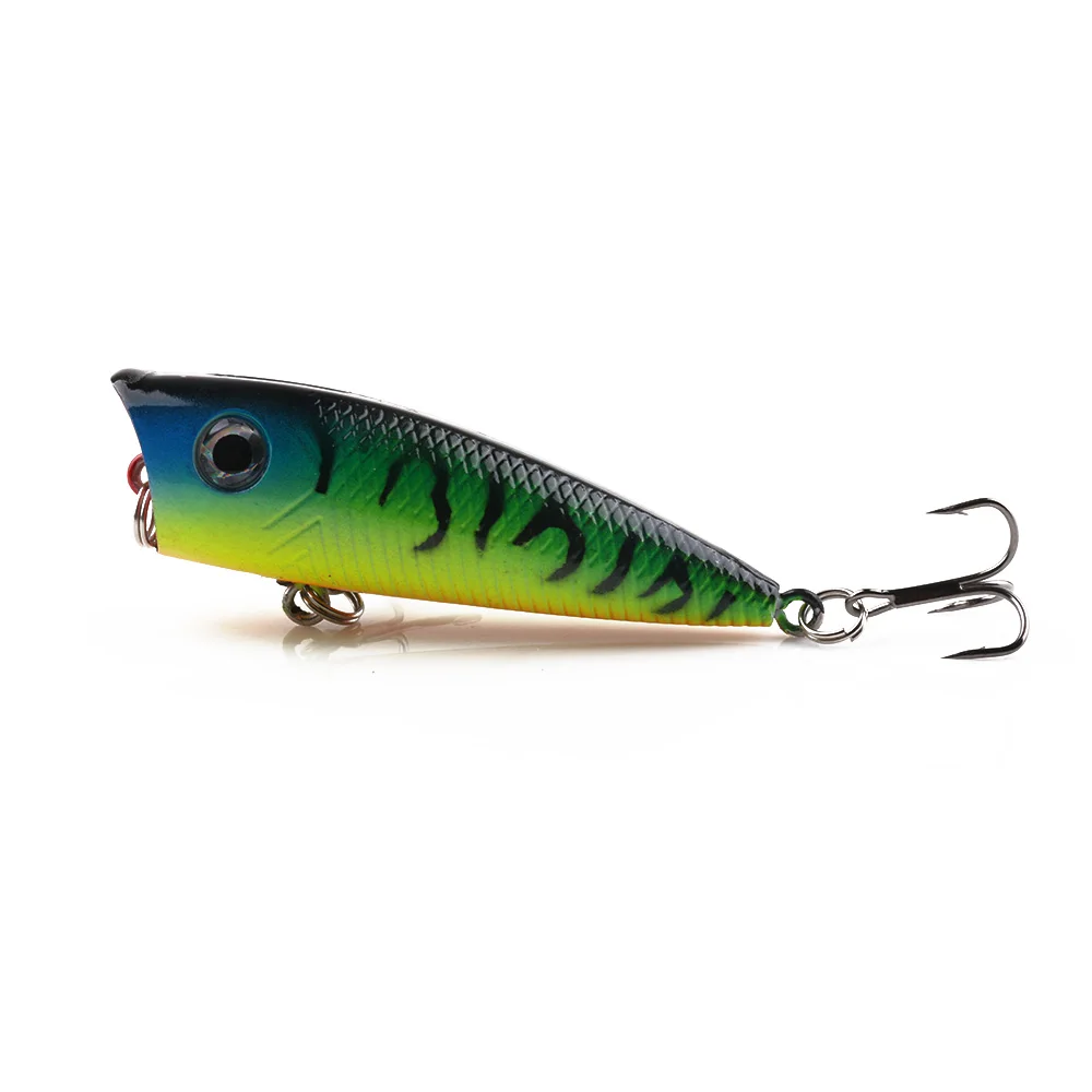 HENGJIA 6 سنتيمتر 6.3 جرام الصيد السحر بوبر توبواتر العائمة باس البحر Pesca الساعد إغراء Swimbait المتذبذب الصيد معالجة