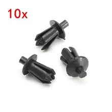 10PCS 5mm Plastic Rivet Trim Clips for Trims Wheel Arch Liner & Lining For BMW E39