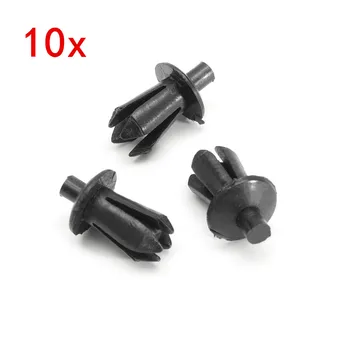 

10PCS 5mm Plastic Rivet Trim Clips for Trims Wheel Arch Liner & Lining For BMW E39