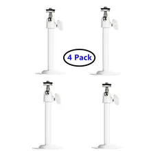 Новое прибытие Arlo открытый металлический для эксплуатации в помещении безопасности крепление предназначено для камер Arlo и Arlo Pro(4 шт-металл, белый