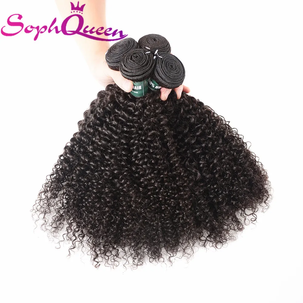 Soph Queen Hair Bundles With Closure Malaysia Kinky Curly Remy Human Hair 3 Bundles With Closure Hair Extensions Natural Color Soph Queen Hair Bundles With Closure Malaysia Kinky Curly Remy Human Hair 3 Bundles With Closure Hair Extensions Natural Color