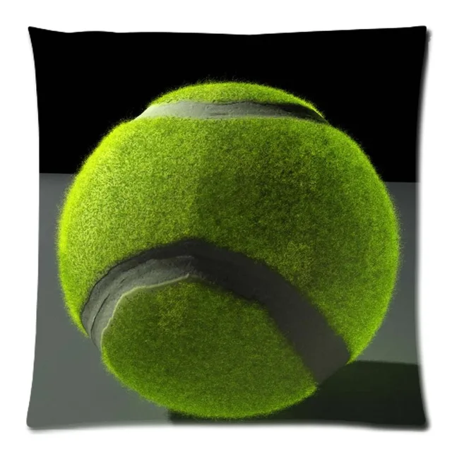 2018 Personalized Pillowcase Tennis Ball Print Pillow Cases Polyester
