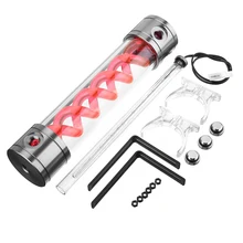 LED Aluminum Cover Virus Rotating Body Water Tank Computer Water Liquid Cooling New Computer water Cooling Cooler For CPU