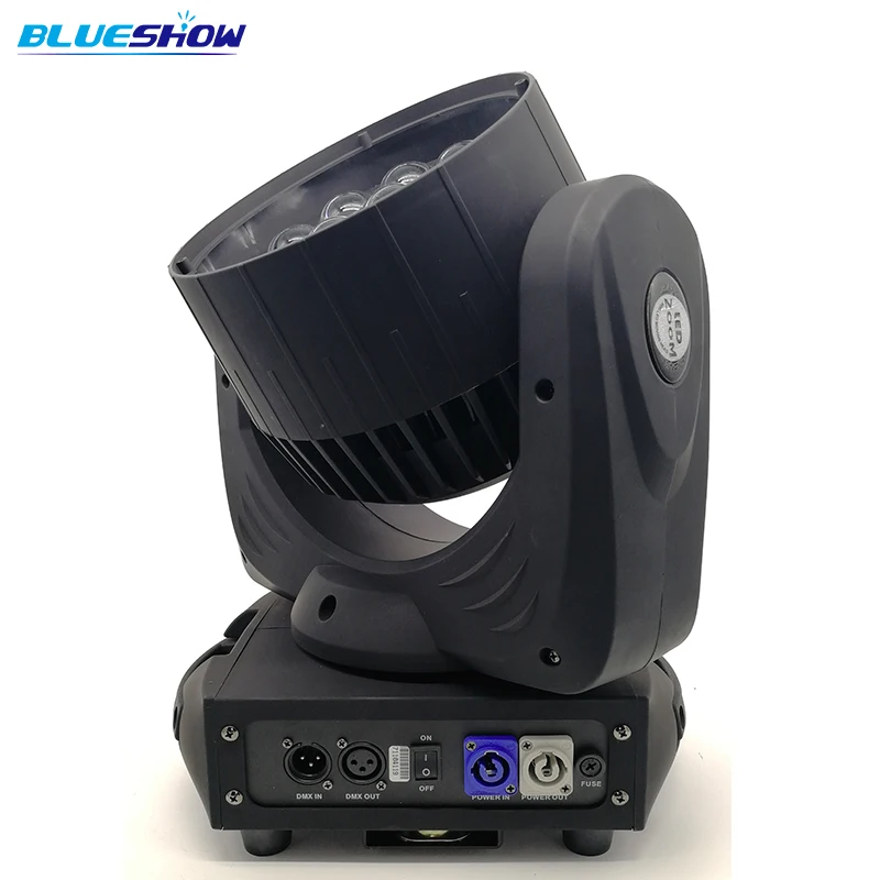 

Zoom Wash 19x12w RGBW 4in1 LED Moving Head Light DMX Shaking Head Stage