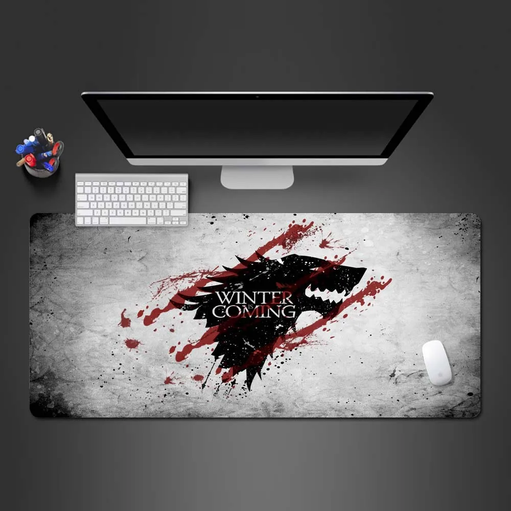

Hot Game Of Thrones Mouse Pad Best gaming Mousepad Gamer Mouse Mat Cheap Pad Keyboard Computer Padmouse Laptop Play Mats