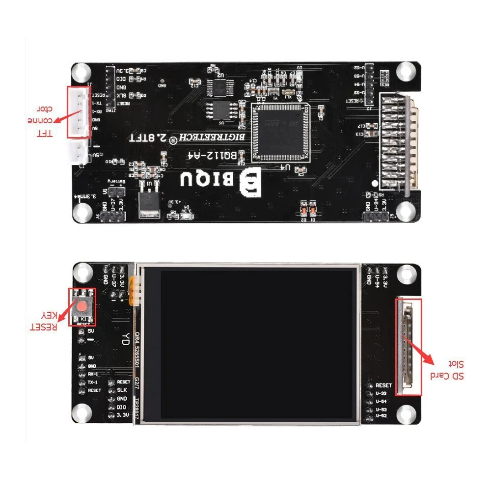 BIGTREETECH TFT28 контроллер сенсорного экрана RepRap lcd 2,8 дюймов дисплей для SKR V1.3 мини принтер Magician VS MKS TFT35 панель wifi