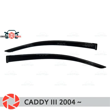 

Window deflector for Volkswagen Caddy 3 2004- rain deflector dirt protection car styling decoration accessories