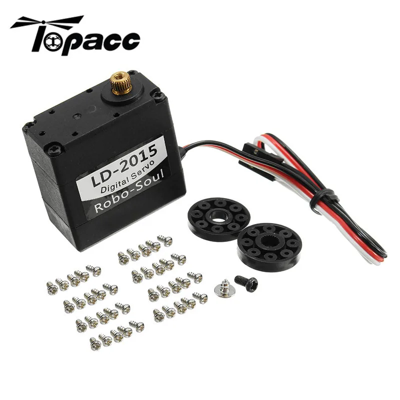 Горячая новинка LD 2015 180 градусов 15 кг большой крутящий момент металлическая